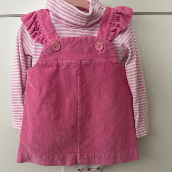 Beaufort Bonnet Company Julia Jumper Hot Pink Corduroy Girls - Picture 1 of 3